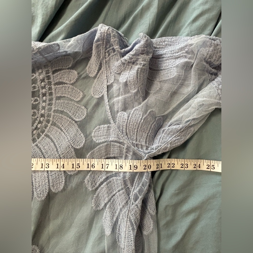 Rebellion Blue Lace Cover Up - Picture 5 of 6
